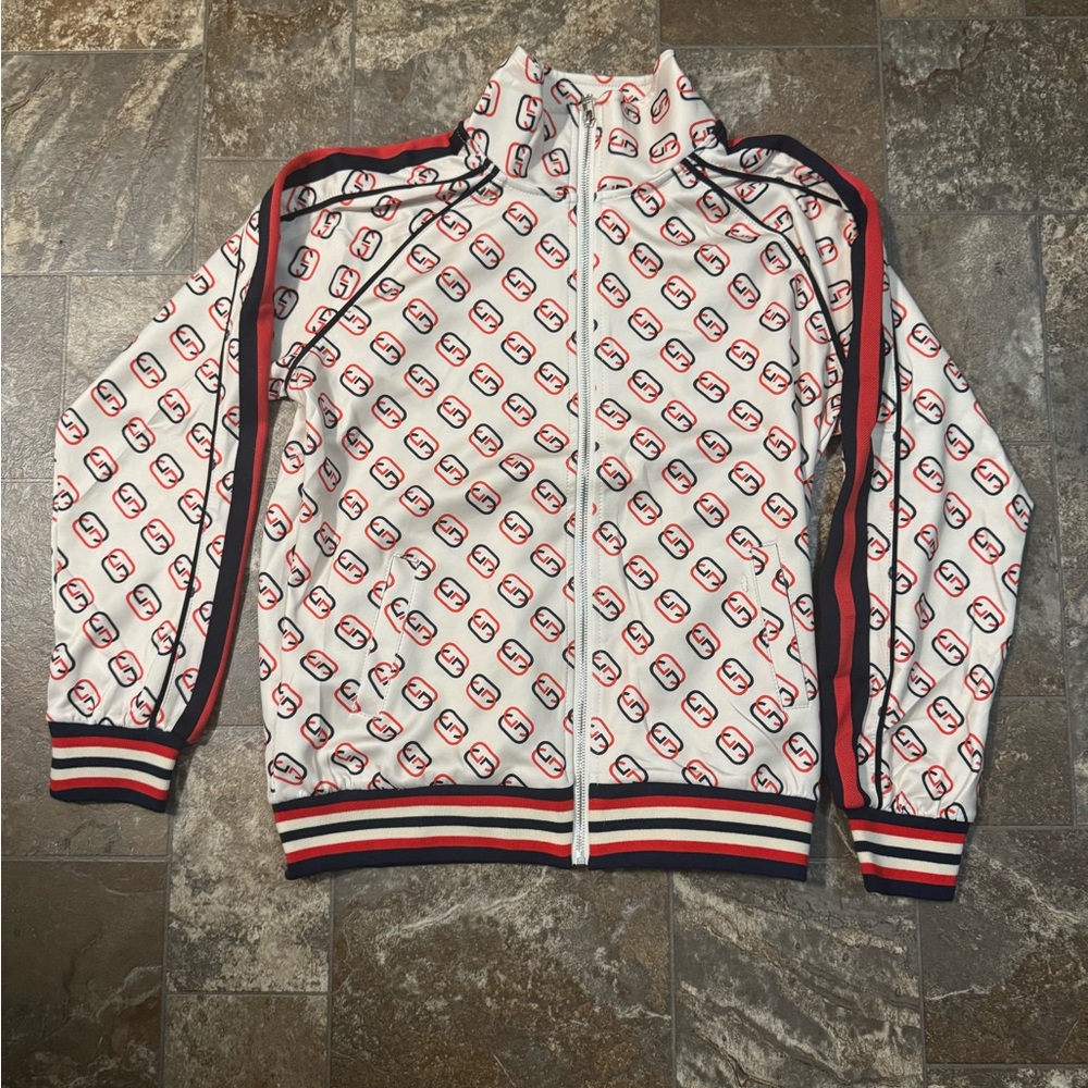 Gucci Interlocking G’s Track Jacket - Size Medium - image 1